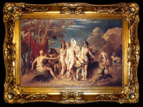 framed  William Etty Thwe Judgement of Paris, ta009-2